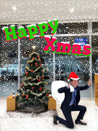 青葉店もすっかりクリスマス